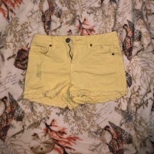 High waisted shorts